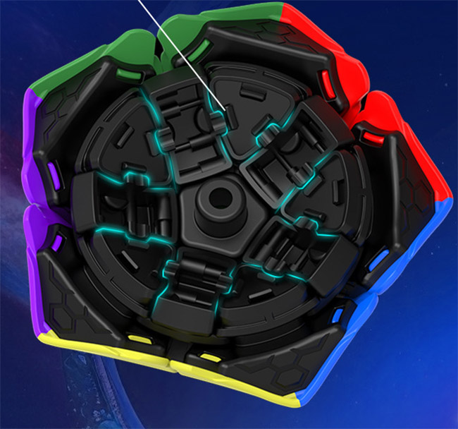 DianSheng Galaxy Kilominx M Magnetic Speed Cube
